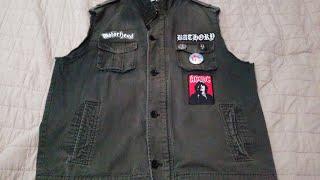 Battle Jacket Update: 11/21/24 new patch and a button badge on my new Battle Jacket