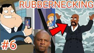 STAN CAUGHT RUBBERNECKING feat. TERRY CREWS! American Dad Funny Moments Compilation #6 - S09E17