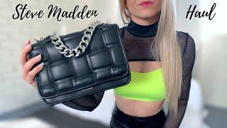 My Top 5 Favourite STEVE MADDEN Items - Leather Boots, Crossbody Handbags & More | Steve Madden Haul