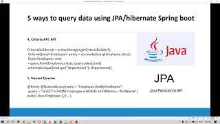 How to use Criteria API JPA to query data in Spring Boot