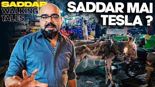 Walking Tale #20 : Karachi Sadar Market, Pakistan - Sadar Mai Tesla | Junaid Akram