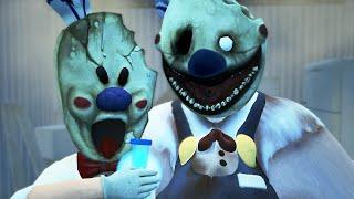 Ice Scream Monster killed Ice Scream Spooky Rod funny animation part 196