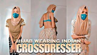 crossdresser in hijab (part-4)#crossdresser #crossdressing#makeup #transgender #maletofemale