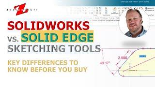 13. Mastering Sketching in Solid Edge: Key Differences from SolidWorks UNVEILED!