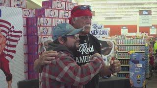 Hulk Hogan touring through West Texas, hosting meet and greets, promoting new beer