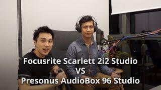 Focusrite Scarlett 2i2 Studio (2nd Gen) VS Presonus Audiobox 96 Studio - Which should you buy?