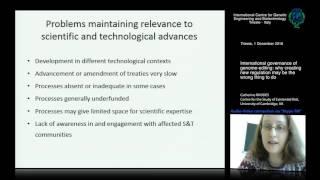 C. Rhodes - International governance of genome-editing: why creating new regulation may be ....