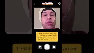 How to add friends' face in Wombo.ai app?
