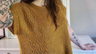 Yarnflakes Knitting Podcast 149 – Gold linen and woolly shawl