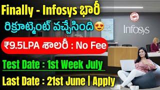 Infosys Recruitment 2024 | Latest Jobs In Telugu | Jobs In Hyderabad |Work From Home Jobs 2024