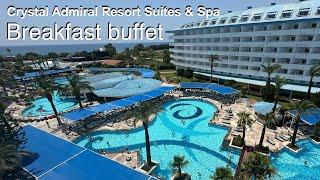 Crystal Admiral Resort Suites & Spa, 5* Breakfast buffet; pancakes, delicious honey and much more.