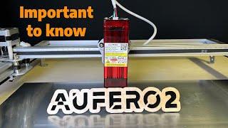 Aufero Laser 2 - Important to know
