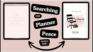 Digital Planning | Searching for Planner Peace | Goodnotes 6