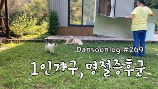 SUB 단순로그269 혼자 살아도 걸리는 명절증후근 vlog