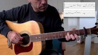 The Common Linnets - Calm after the Storm - Guitar Solo with TAB