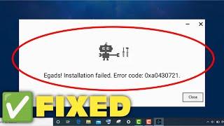 How To Fix Google Chrome Installation Failed Error Code 0xa0430721 In Windows 11 / 10