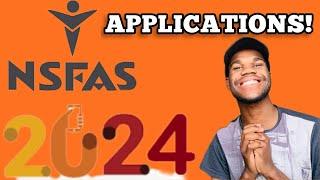 HOW TO APPLY FOR NSFAS 2024 | ONLINE APPLICATIONS