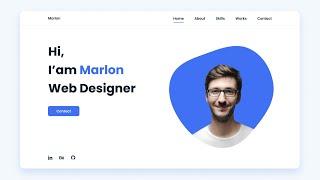 RESPONSIVE Personal PORTFOLIO Website HTML CSS And JAVASCRIPT | Mobile First