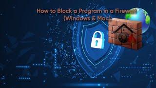 How to Block a Program in a Firewall (Windows & Mac)