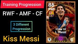 Big Time Kiss Lionel Messi Efootball 2024 RWF Card Max Training Progression