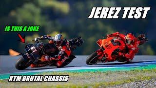 HUGE NEWS for Ducati and KTM at Jerez Test Today, Acosta Very Furios About the Bike, MotoGP News 202