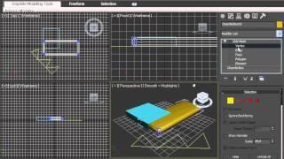 6  Подобъекты Sub Object в 3D MAX внутренняя структура объекта подуровни в 3D MAX видео урок 0106