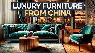 LUXURY FURNITURE FROM CHINA! 10 Times Cheaper Than Italy!