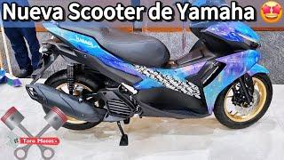 Conoce la Yamaha AEROX 155 Personalizada más ficha técnica