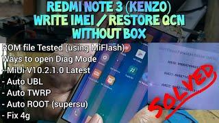 Repair Dual IMEI Redmi Note 3 Pro Qualcomm | Fix Dual IMEI @mobilecareid