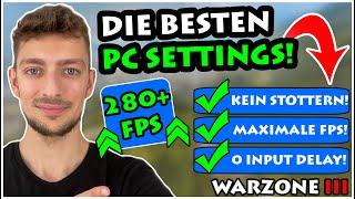 Die BESTEN WARZONE GRAFIKEINSTELLUNGEN für mehr FPS & 0 INPUT DELAY in SEASON 4 auf PC!