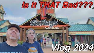 Worst Operations In the Country?? Six Flags Darien Lake Vlog & Review 2024