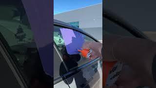 Using tape to open the car's window!