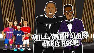 Football Reacts! Will Smith SLAPS Chris Rock (Oscars 2022)