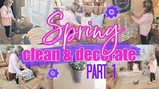 NEW! CLEAN & DECORATE / SPRING DECORATE WITH ME 2021 / SPRING DECOR IDEAS 2021 / ROBIN LANE LOWE