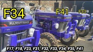 F17, F18, F23, F31, F32, F33, F34, F35, F41, F48 farmtrac 60 powermaxx all series 2023 model