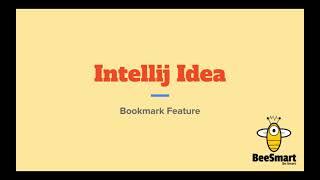 IntelliJ idea - Bookmark feature
