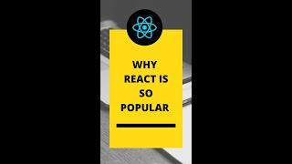 why switched to react || why react js is popular  #short