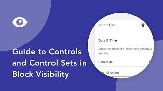 Guide to Controls and Control Sets in Block Visibility