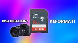 MASIH BISA! Cara Kembalikan Data/Video/Foto Yang Terhapus dari SD Card