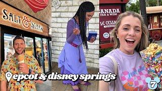 Disney World | Epcot's New World Celebration Area + Meeting Asha from Wish, Salt & Straw Ice Cream