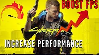 Cyberpunk 2077 BOOST FPS AND INCREASE PERFORMANCE  | GTX 1050 Ti OC |