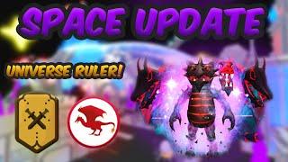 Getting Dragon Fusion And Universe Ruler! Space Update! (Super Power Fighting Simulator)