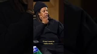 JAY-Z says he won’t go back to studio “to just make a bunch of tunes” #shorts
