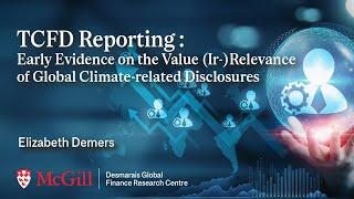 TCFD Reporting: Early Evidence on the Value Ir-Relevance of Global Climate-related Disclosures