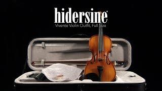 Hidersine Vivente Violin Outfit, Full Size | Gear4music demo