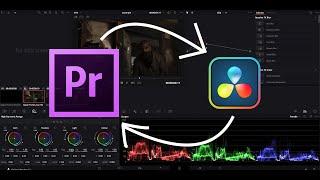 How to export your film from Premiere Pro to DaVinci Resolve for coloring and back to Premiere Pro!