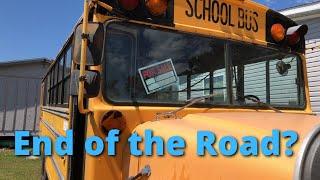 End of the Road? | Health issues have put Rob down and out | Bus Life Ends