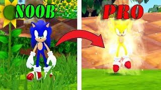 Speed running 0 to MAX LEVEL in Sonic Speed Simulator (Full Movie)