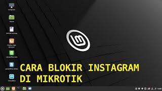 Cara blokir Instagram di Mikrotik