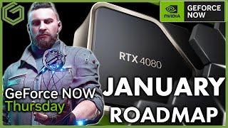 GeForce NOW News - 24 Games in January & The RTX 4080 Tier is Coming Soon!!